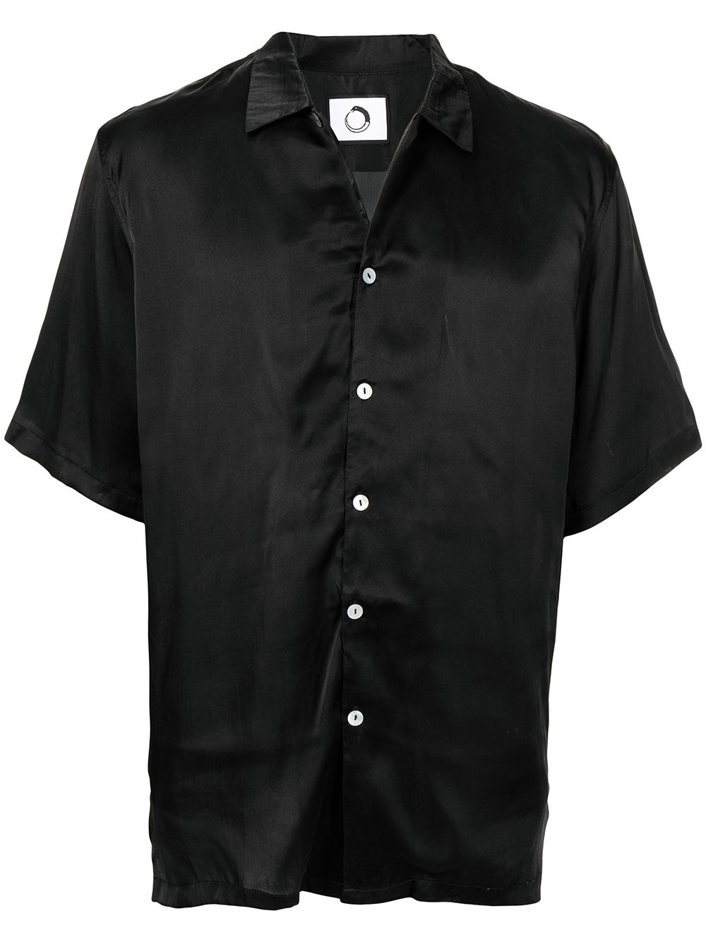 Endless Joy Nevermore satin shirt - Black von Endless Joy