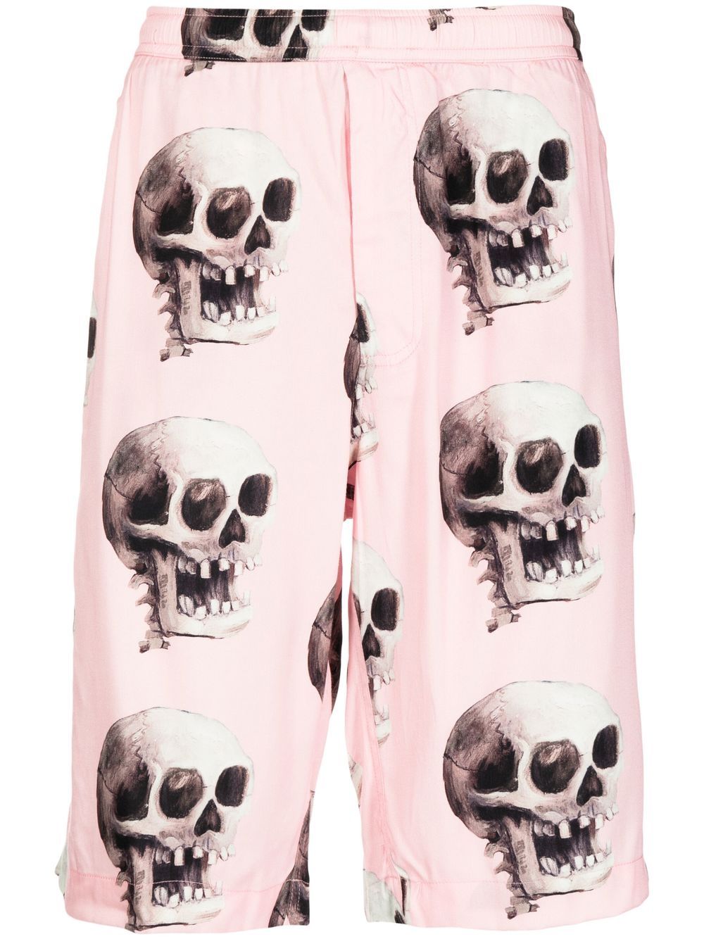 Endless Joy Skull graphic-print Bermuda shorts - Pink von Endless Joy