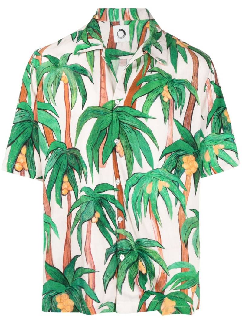 Endless Joy palm tree-print shirt - Multicolour von Endless Joy