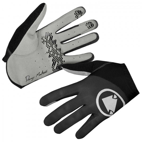 Endura - Hummvee Lite Icon Handschuh - Handschuhe Gr L grau/schwarz von Endura