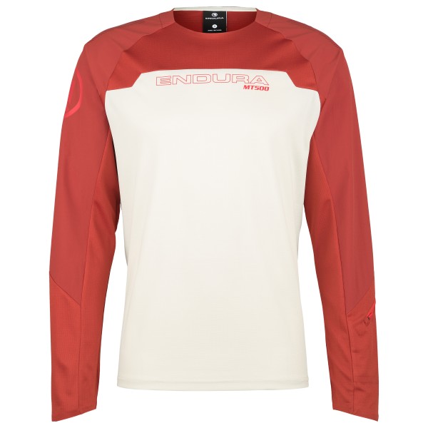 Endura - MT500 Burner Trikot Langarm - Velotrikot Gr XL weiß/rot Endura - MT500 Burner Trikot Langarm - Velotrikot Gr XL weiß/rot von Endura