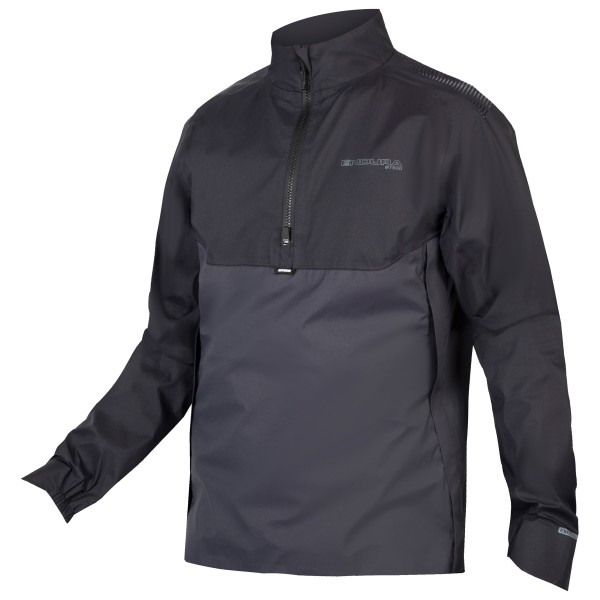 Endura - MT500 Lite Waterproof Pullover Jacket - Velojacke Gr L grau von Endura