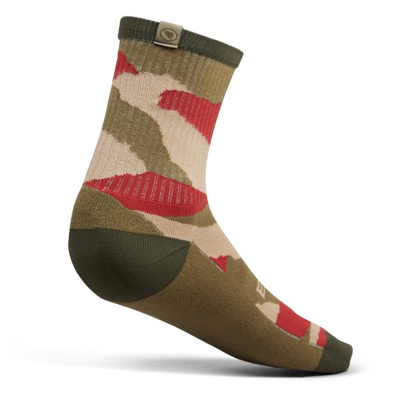 Endura - Peak Sock - Velosocken Gr 42,5-47 braun von Endura