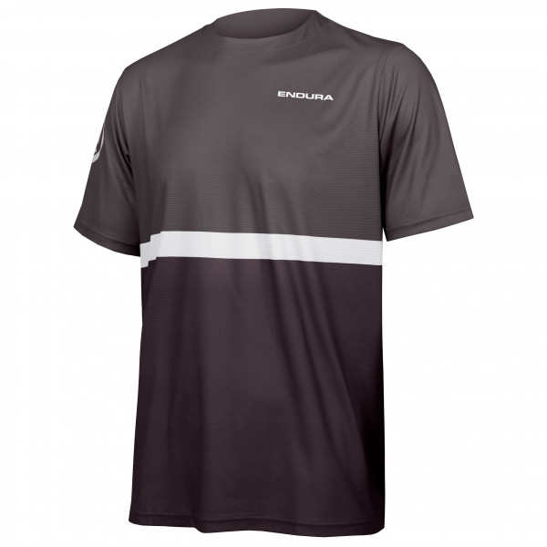 Endura - Singletrack Core T-Shirt II - Velotrikot Gr L grau von Endura
