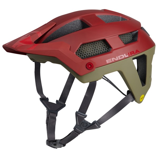 Endura - Singletrack Mips Helm - Velohelm Gr 58-63 cm - L-XL rot von Endura