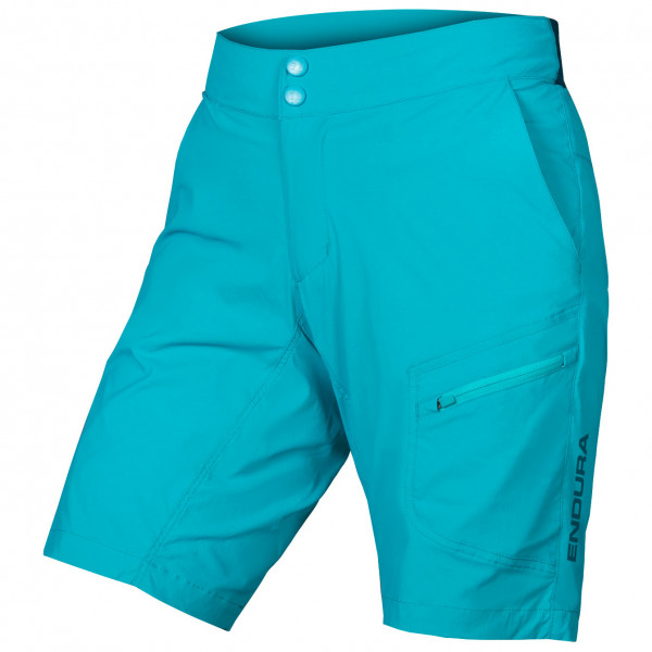 Endura - Women's Hummvee Lite Shorts Mit Innenhose - Velohose Gr L;M;S;XL;XS lila;schwarz von Endura