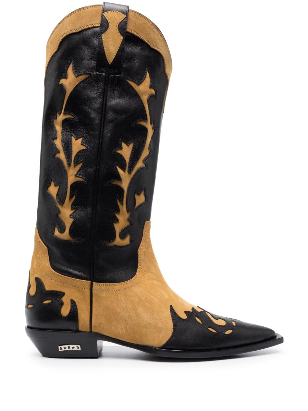 Enfants Riches Déprimés cowboy pointed leather boots - Black von Enfants Riches Déprimés
