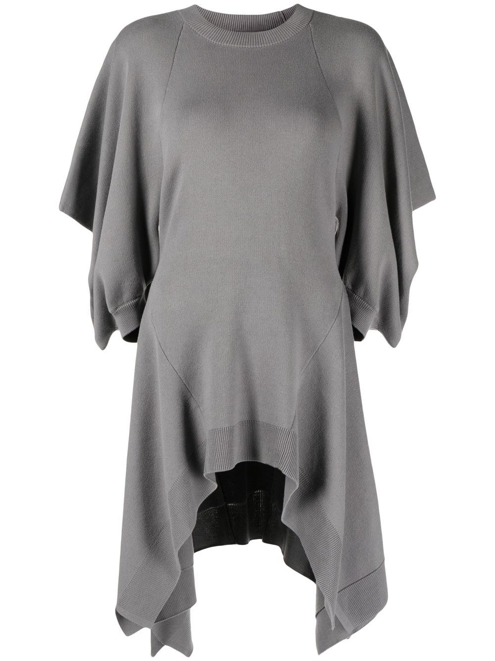 Enföld asymmetric-hem blouse - Grey von Enföld