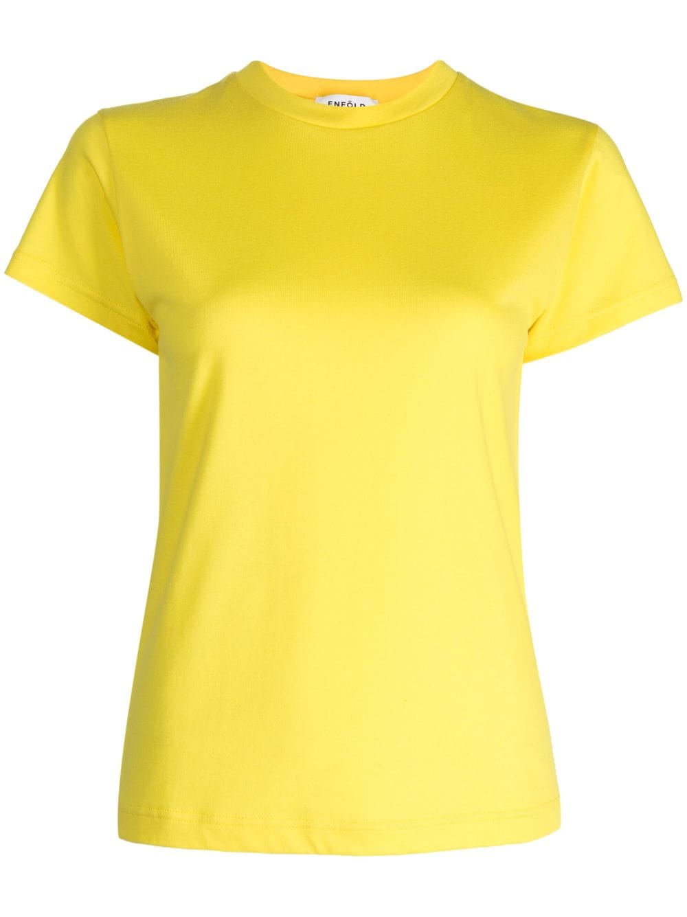 Enföld short-sleeve cotton T-shirt - Yellow von Enföld