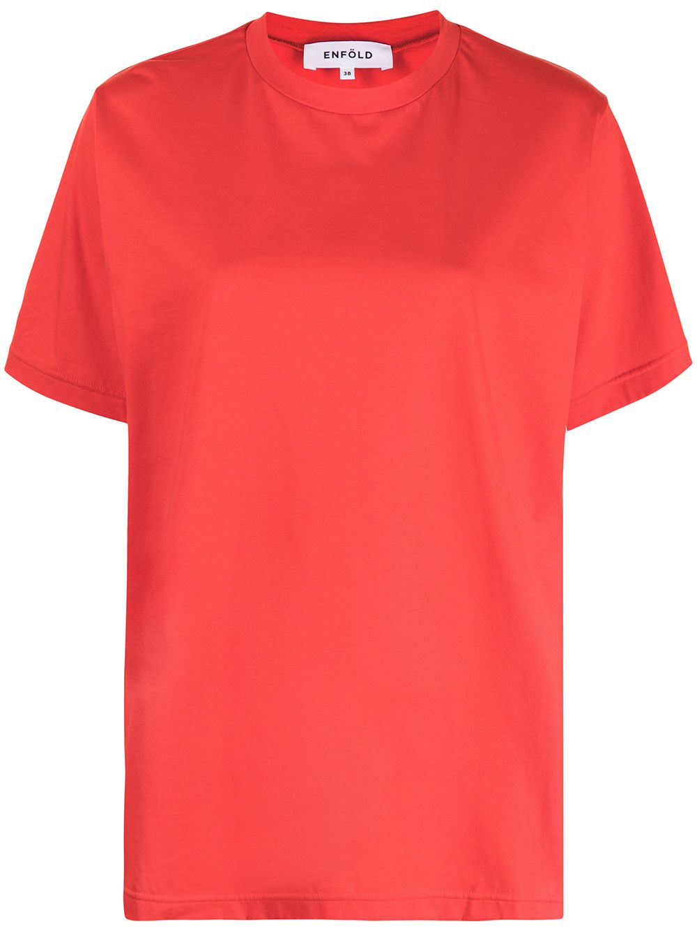 Enföld short-sleeved cotton t-shirt - Red von Enföld