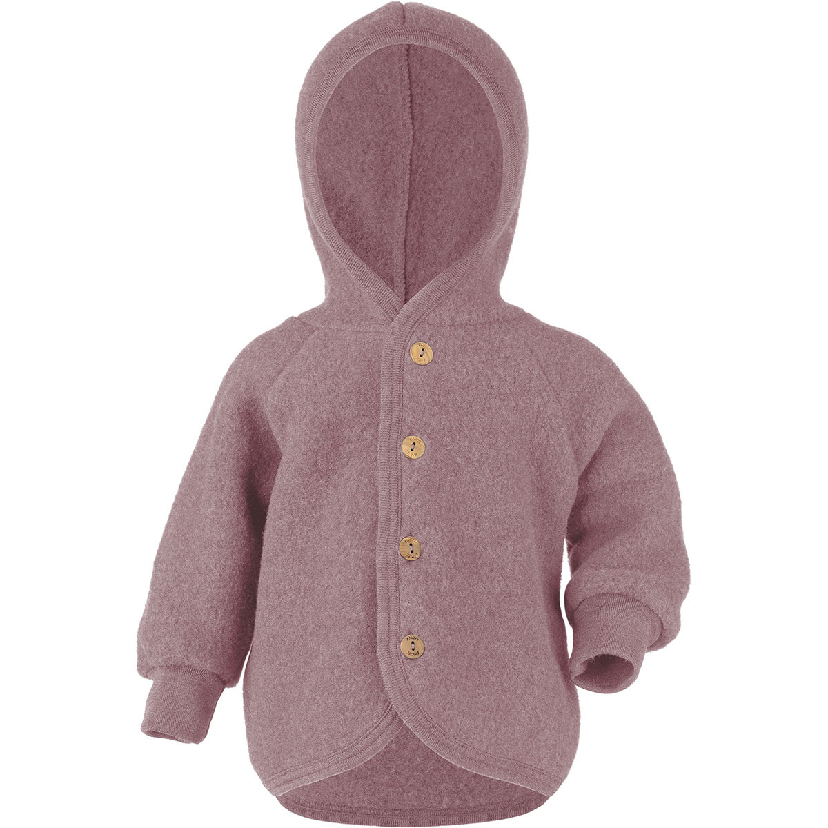 Engel Natur Kinder Fleece Hoodie Jacke von Engel natur