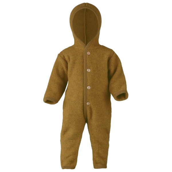 Engel - Baby Overall mit Kapuze - Overall Gr 50/56 braun von Engel