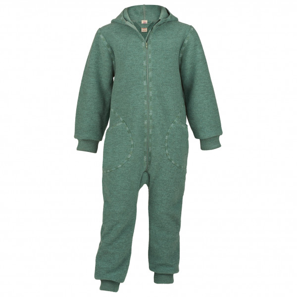 Engel - Baby-Overall mit Kapuze und Reissverschluss - Overall Gr 110/116;74/80;86/92;98/104 blau;grau;türkis von Engel