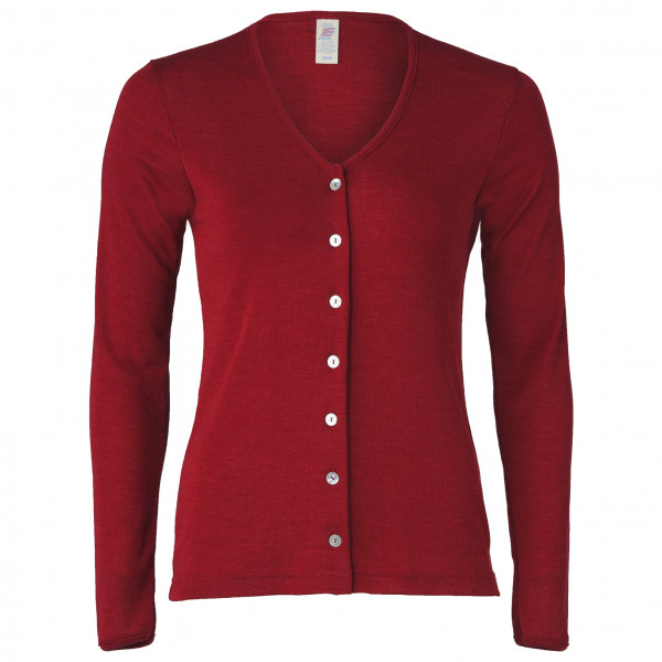 Engel - Damen Cardigan Feinripp - Wolljacke Gr 34/36 rot von Engel