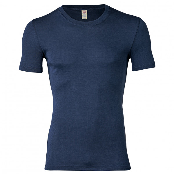 Engel - Shirt S/S - Merinounterwäsche Gr 50/52 blau von Engel