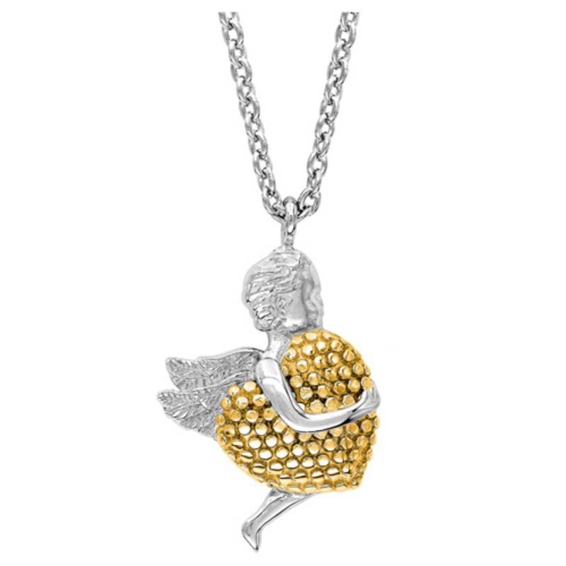 Engelsrufer ERN-ANGEL-HEART-BI Angel Heart Damen Halskette von Engelsrufer