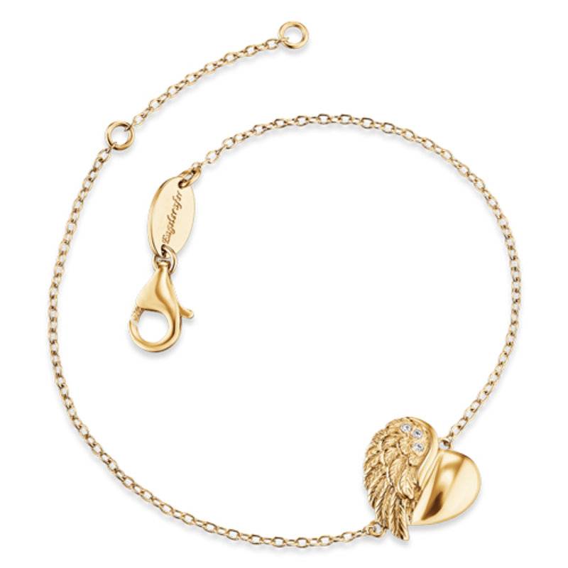 Engelsrufer ERB-LILHEARTWING-G Damen Armband von Engelsrufer
