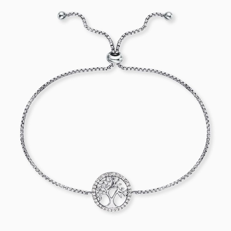 Engelsrufer Lebensbaum ERB-LILTREE-ZI Armband mit Zirkonien Damen von Engelsrufer