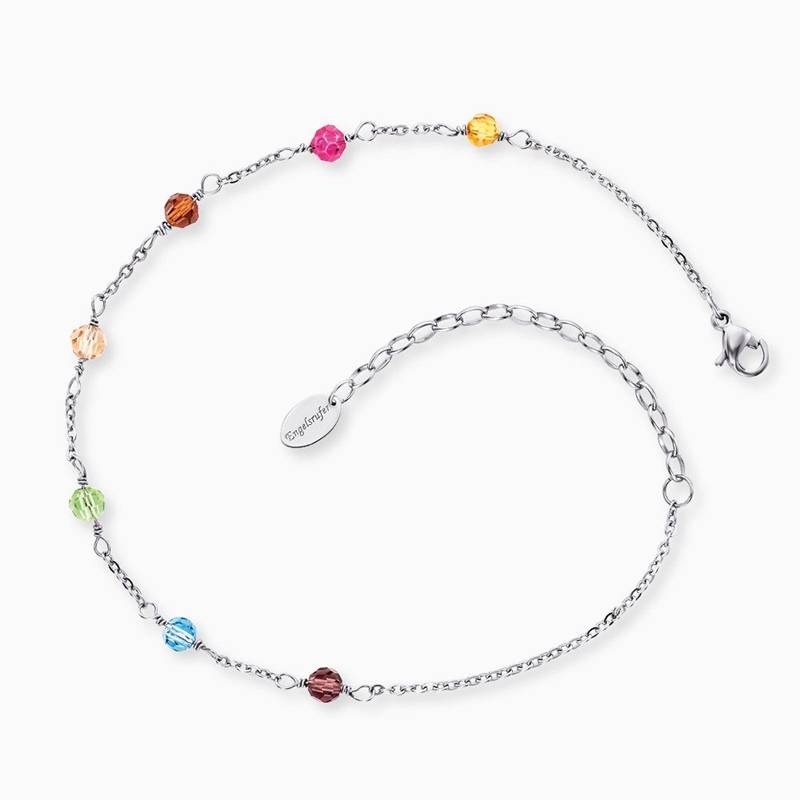 Engelsrufer ERFS-RAINBOW Damen Fusskette von Engelsrufer
