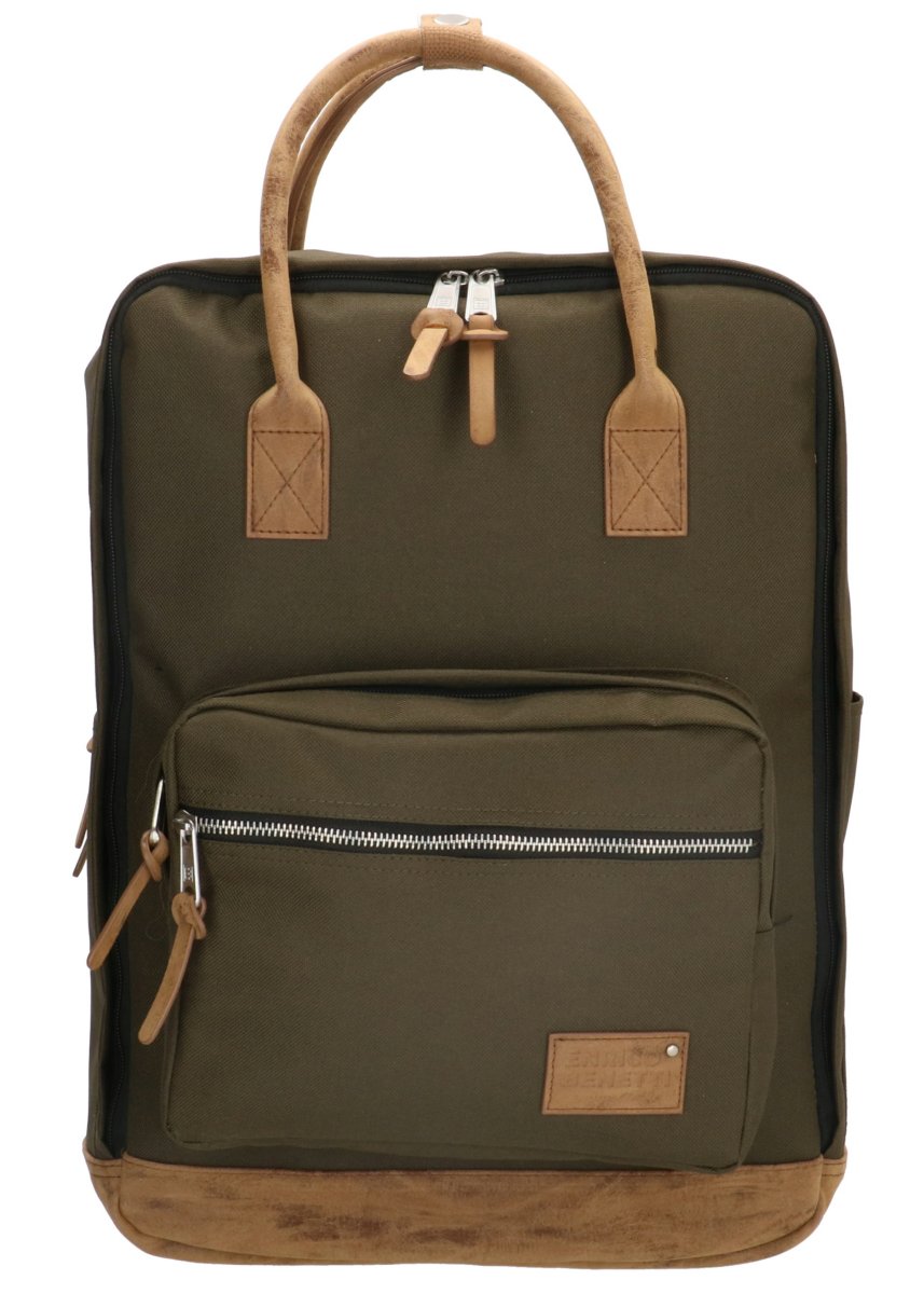 Rucksack Santiago 17" Olive von Enrico Benetti