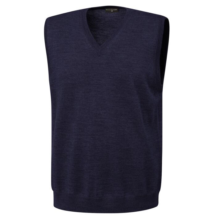 Strickweste mit V-Ausschnitt von Enrico Rosselli