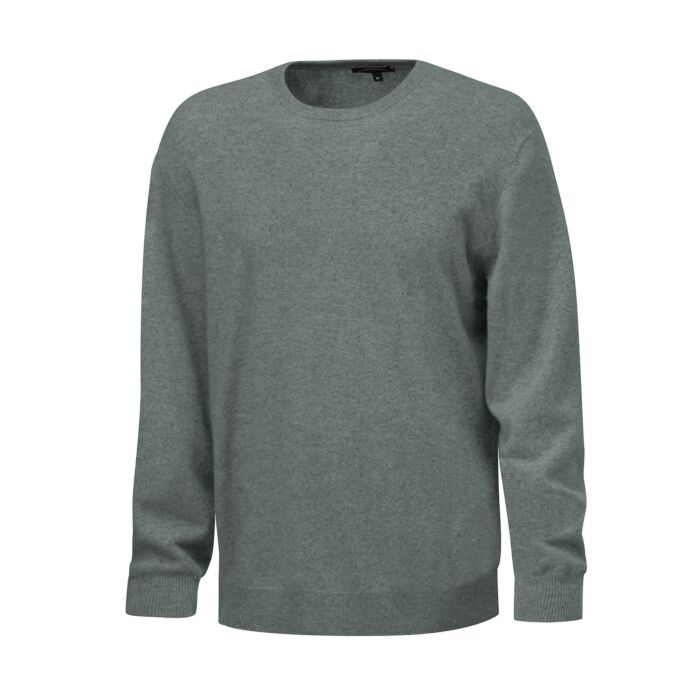 Pullover Herren aus Kaschmir Gots, grün, XXL von Enrico Rosselli