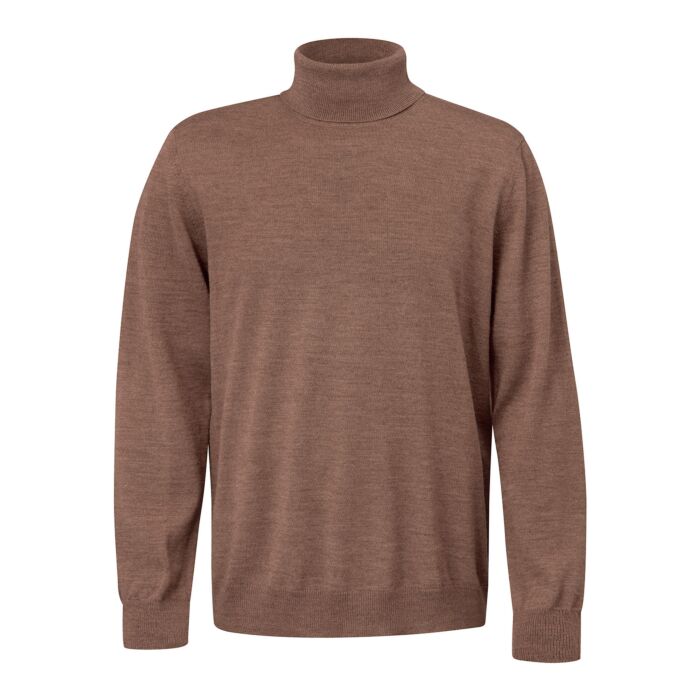 Rollkragen-Pullover mit Merinowolle von Enrico Rosselli
