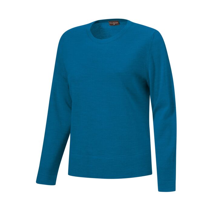 Rundhals-Pullover mit Merinowolle von Enrico Rosselli