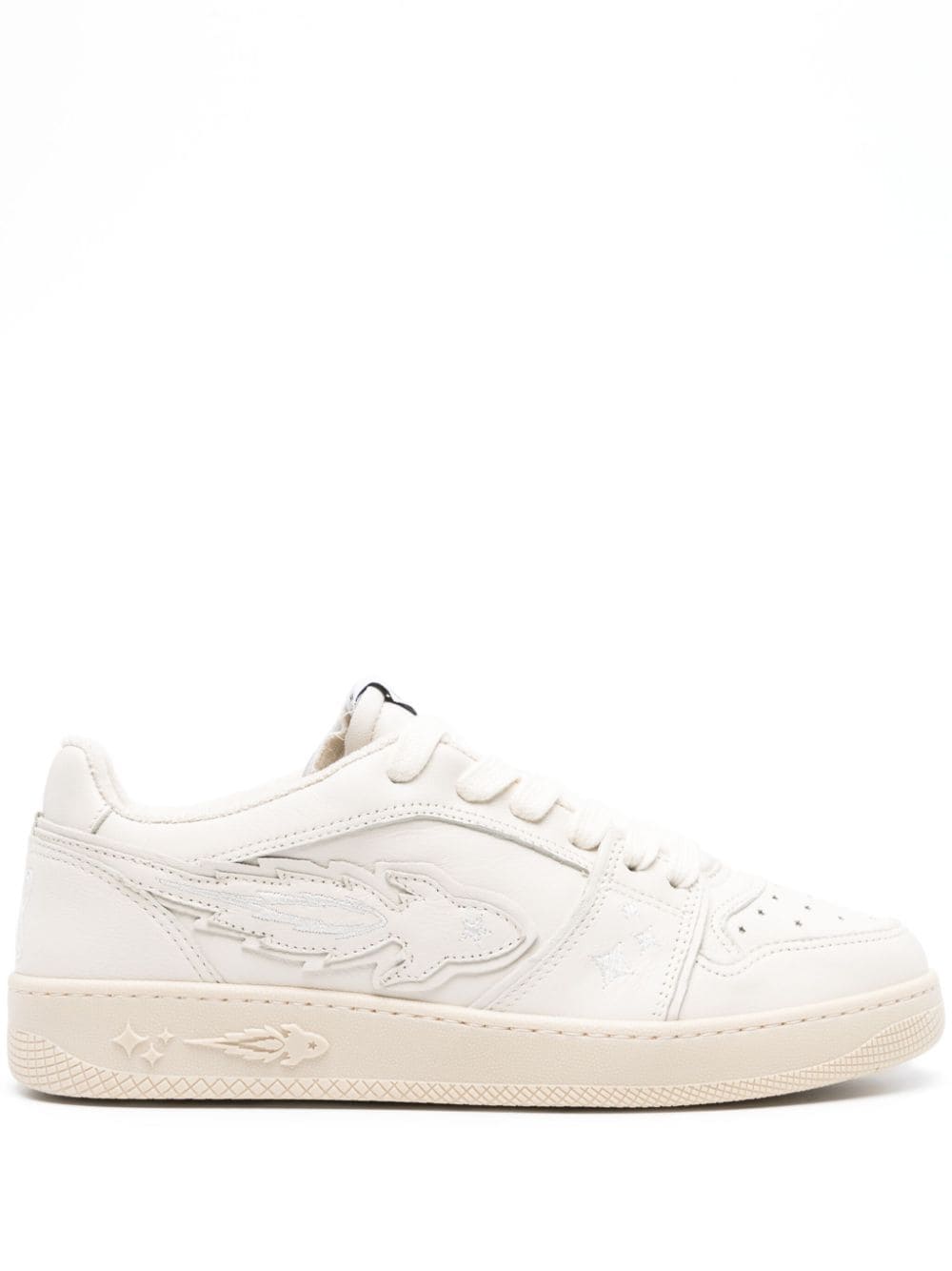 Enterprise Japan Rocket panelled sneakers - Neutrals von Enterprise Japan