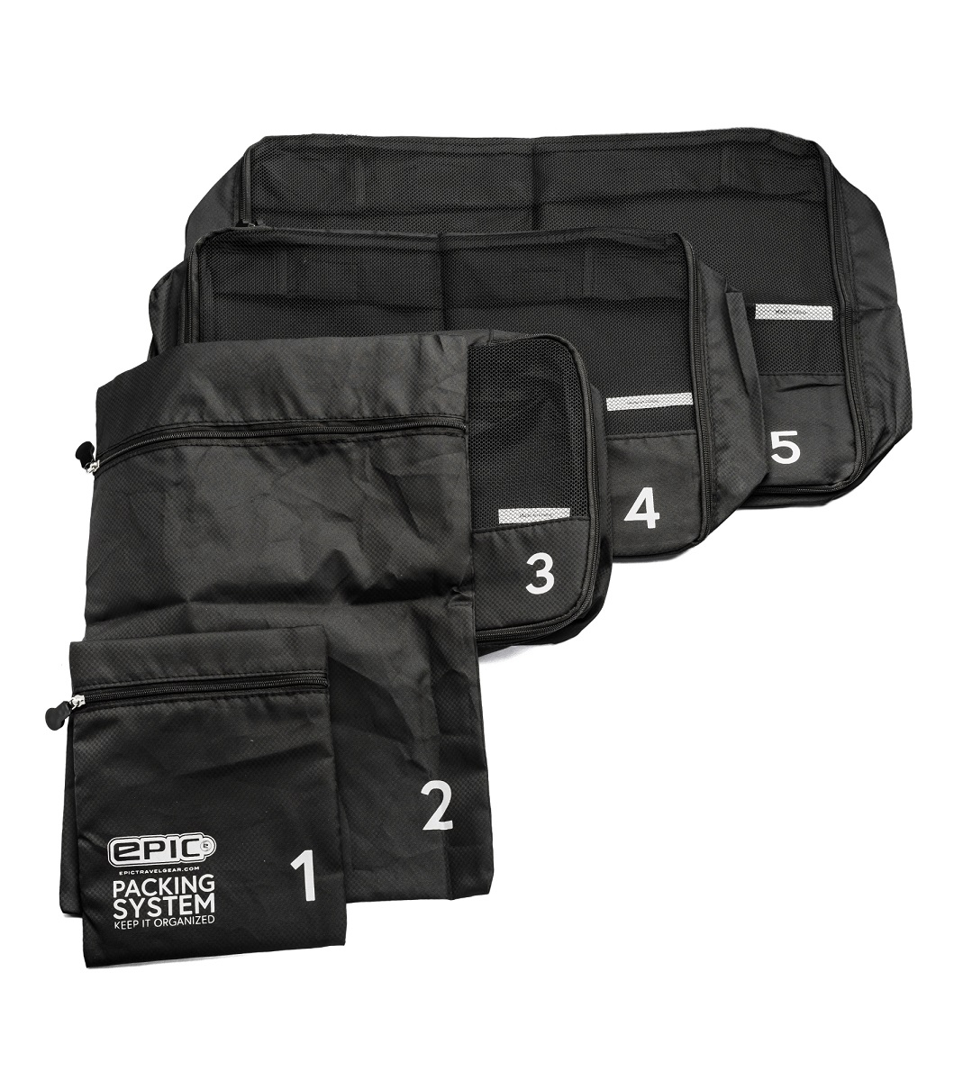 Pouch Set - Organizer Taschen im 5er Set von Epic