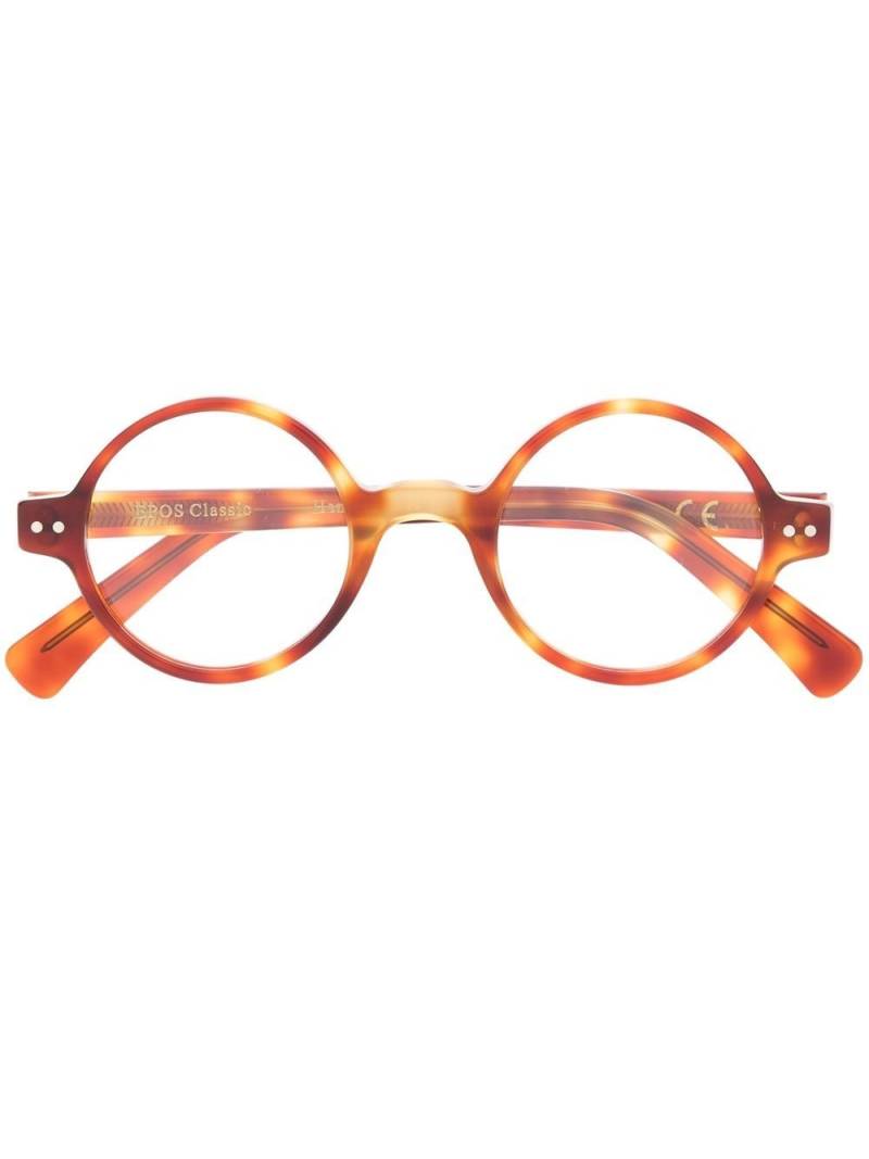 Epos Palladio round-frame glasses - Brown von Epos