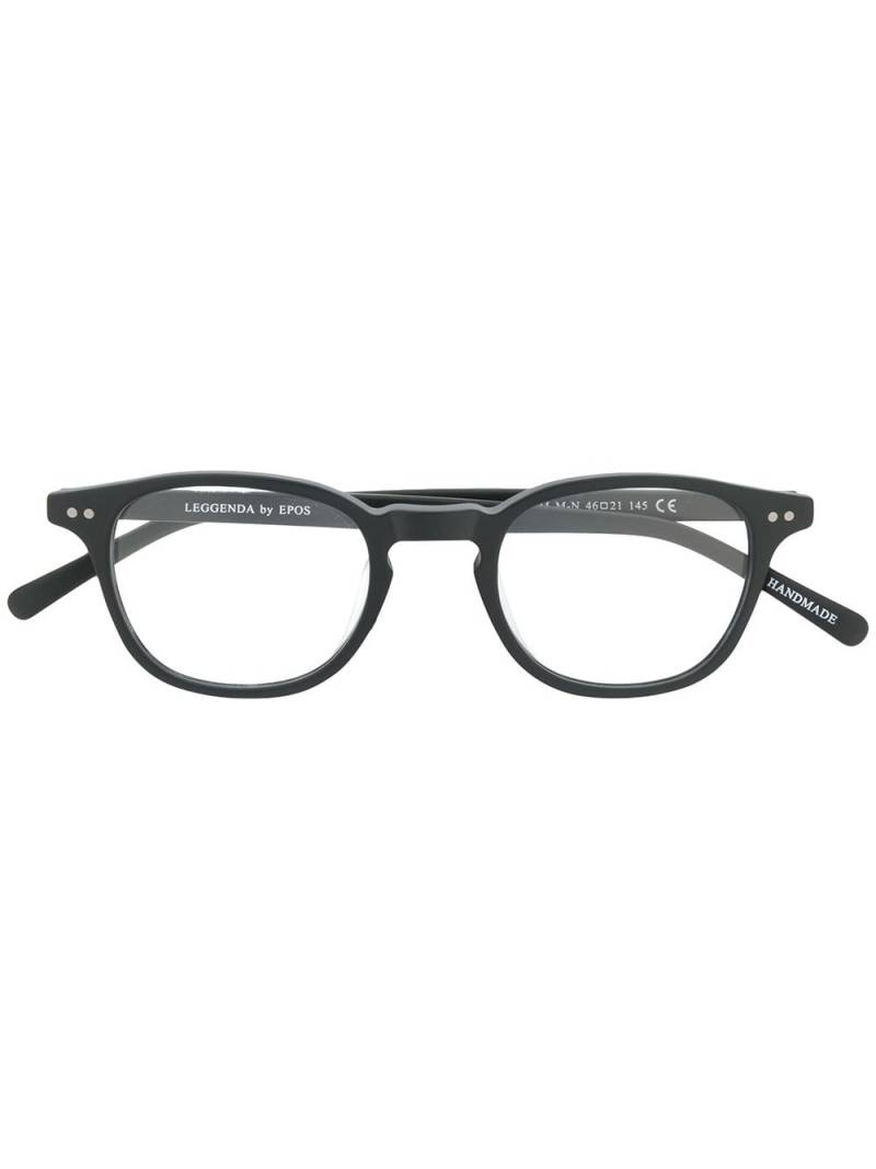 Epos round framed glasses - Black von Epos
