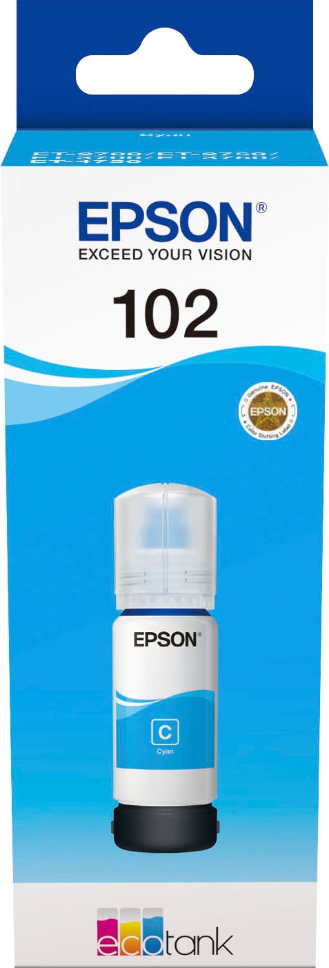 Epson Nachfülltinte »102 EcoTank«, für EPSON von Epson