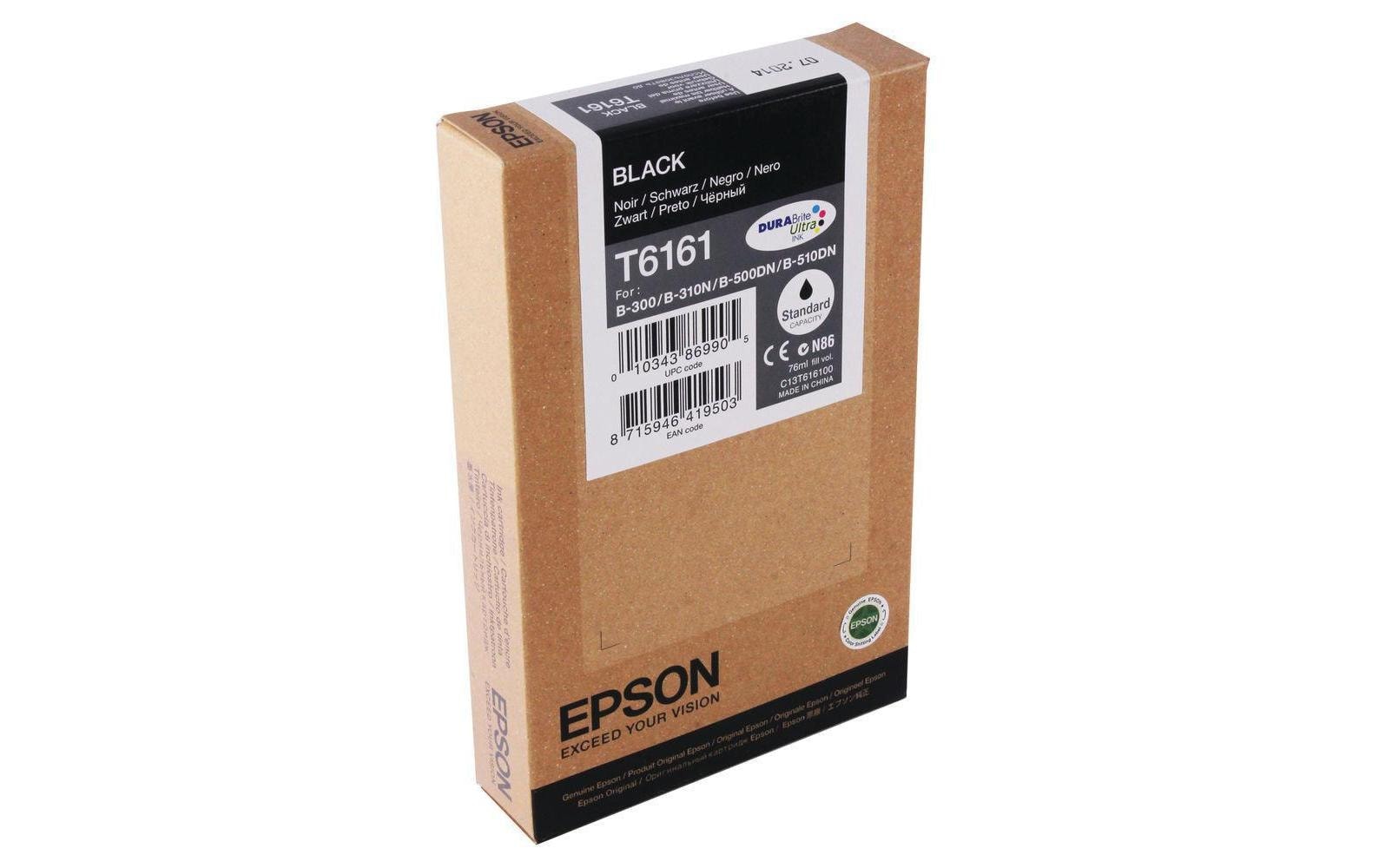 Epson Tintenpatrone »C13T616100 Black«, (1 St.) von Epson