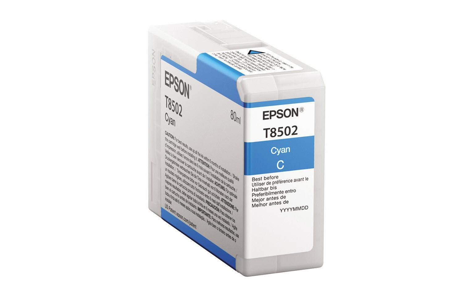 Epson Tintenpatrone »C13T850200 Cyan«, (1 St.) von Epson