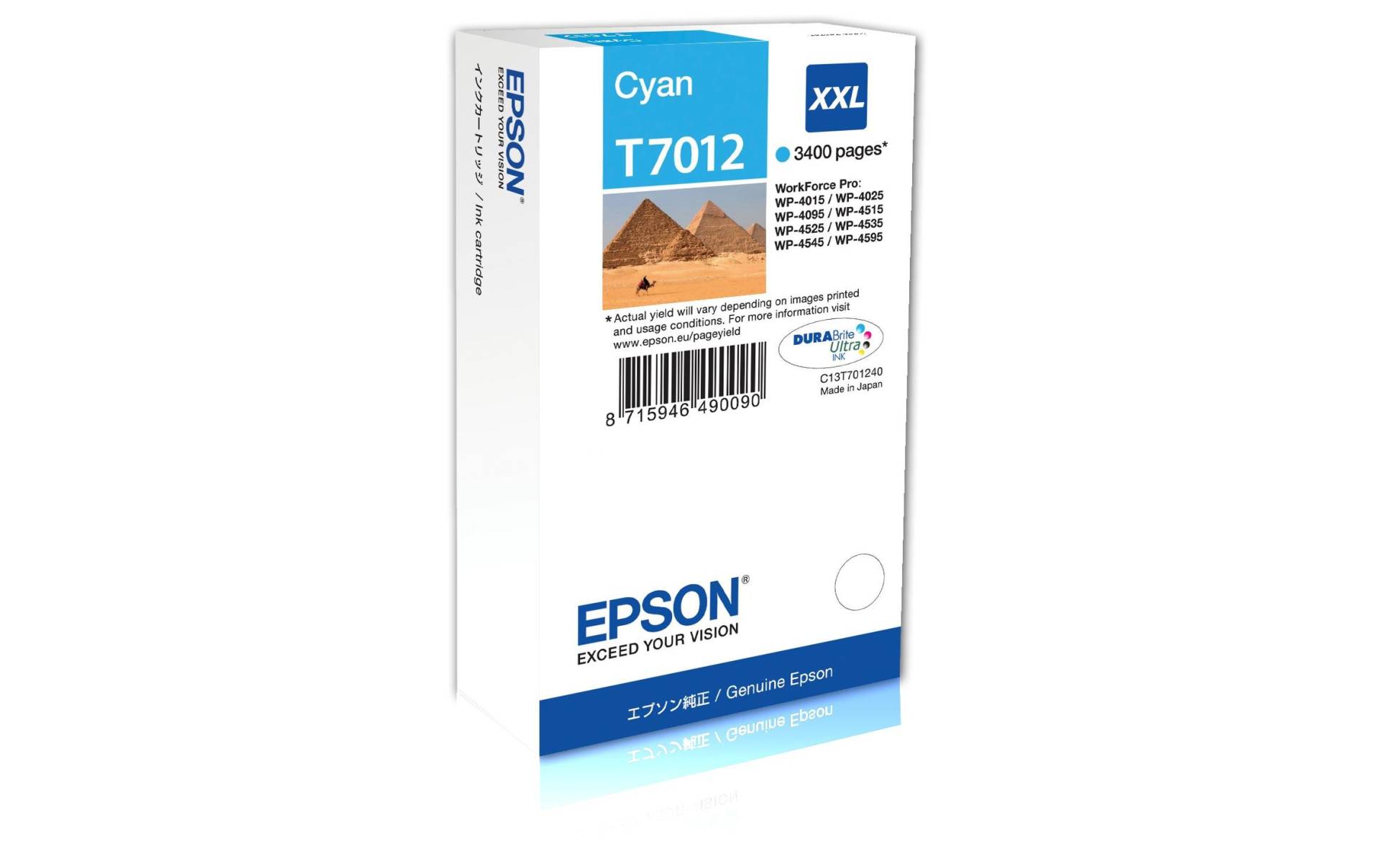 Epson Tonerpatrone »C13T70124010 Cyan« von Epson