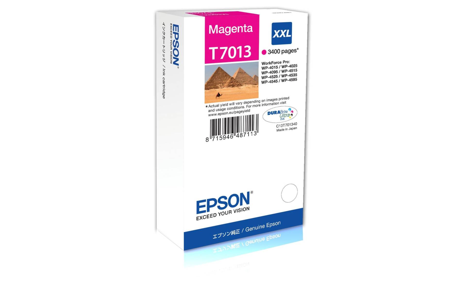 Epson Tonerpatrone »C13T70134010 Magenta« von Epson