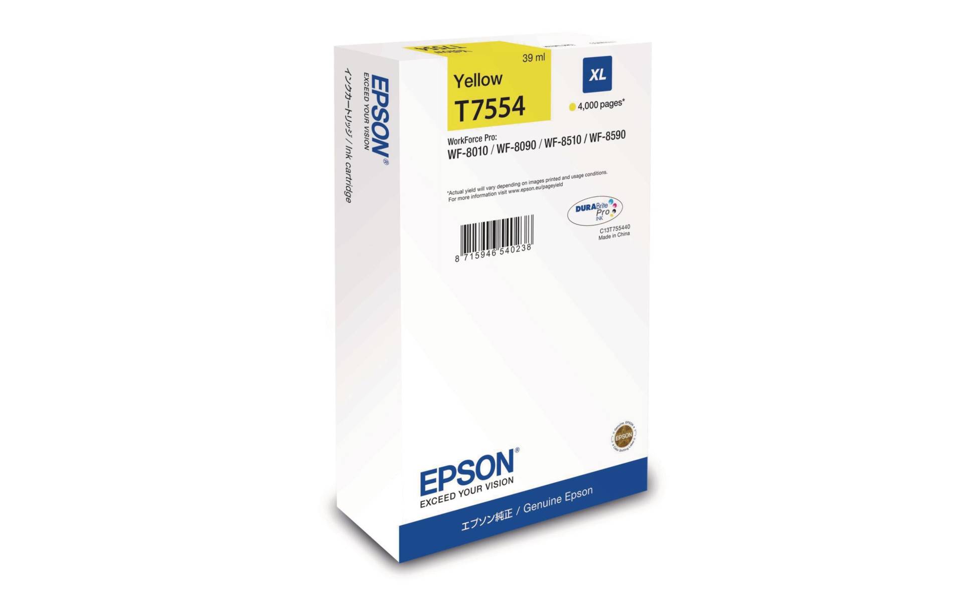 Epson Tonerpatrone »C13T755440 Yellow« von Epson