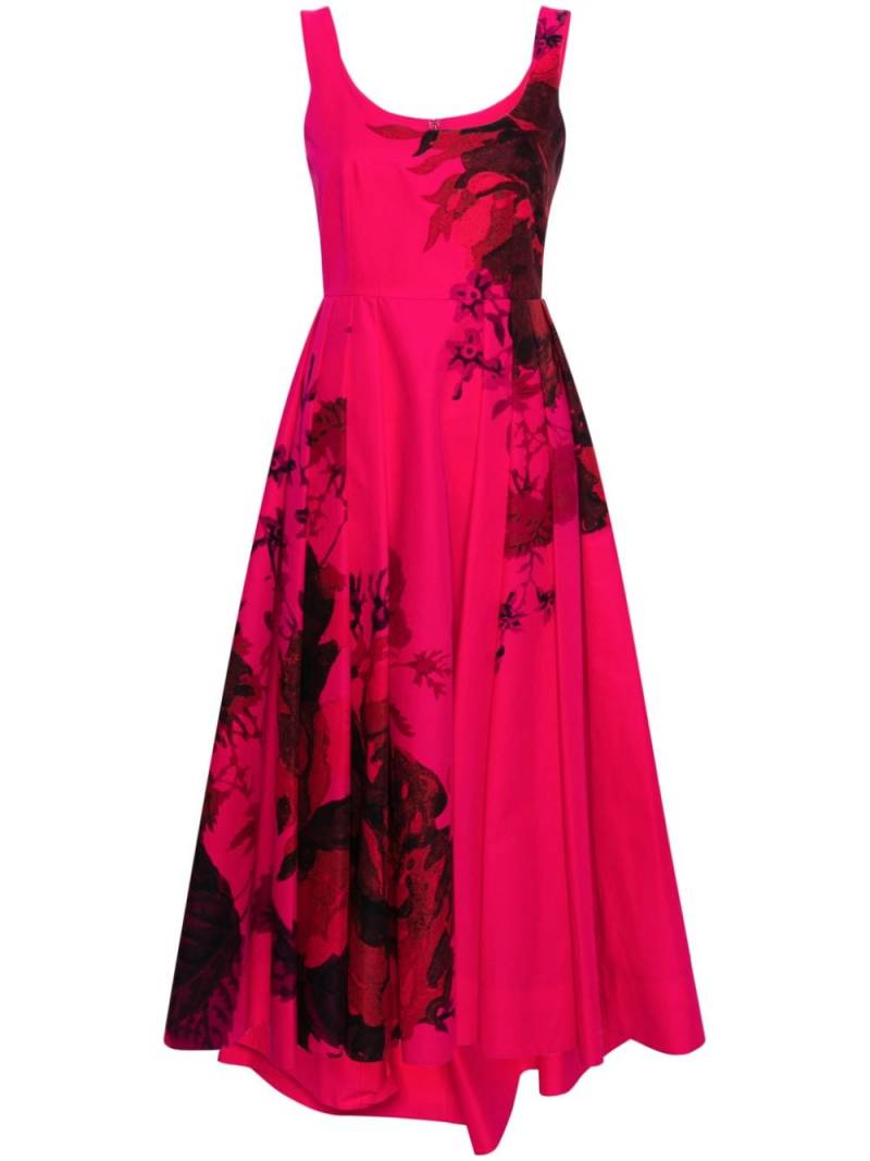 ERDEM floral-print A-line maxi dress - Pink von ERDEM