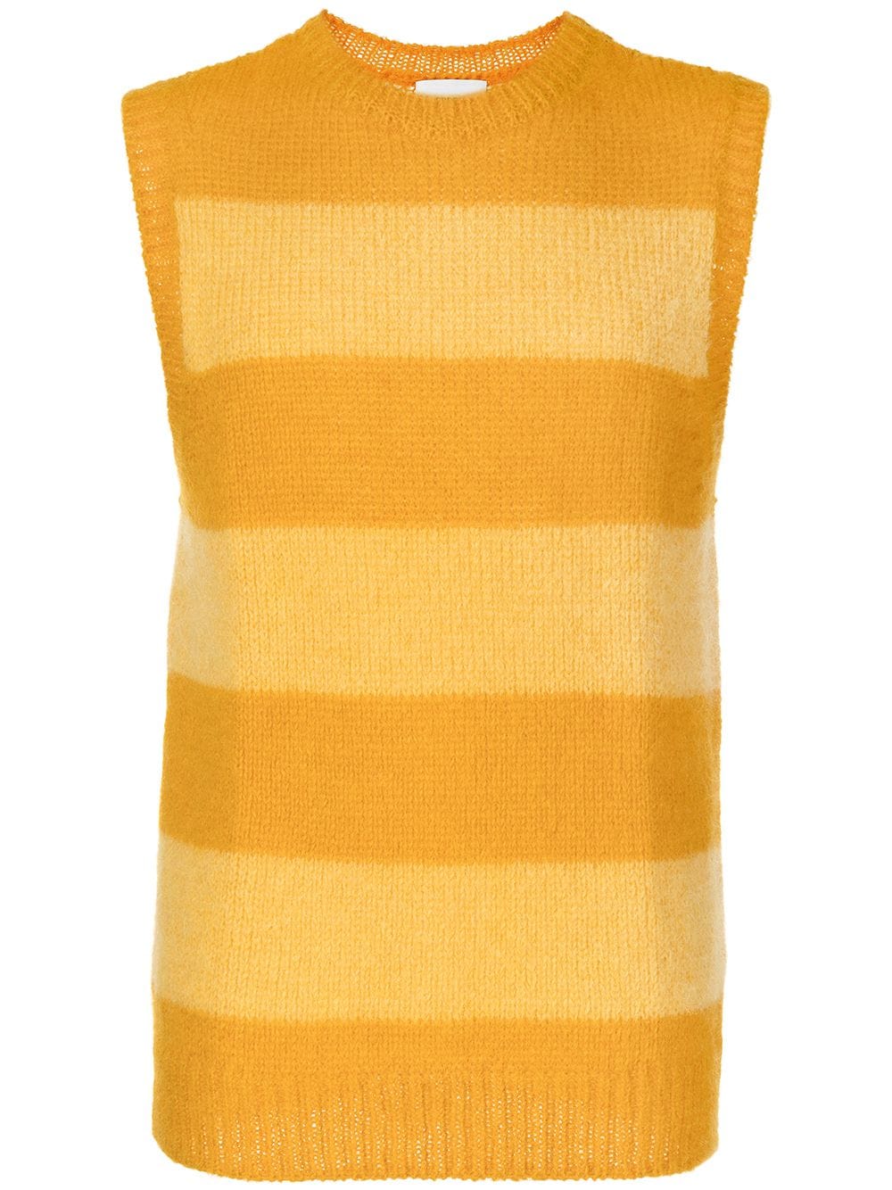 Erdem sleeveless crew neck jumper - Yellow von Erdem