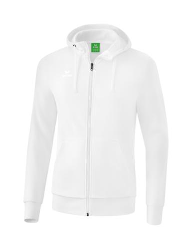 Einzelstück Erima Kapuzensweatjacke - weiß (Grösse: L) von Erima