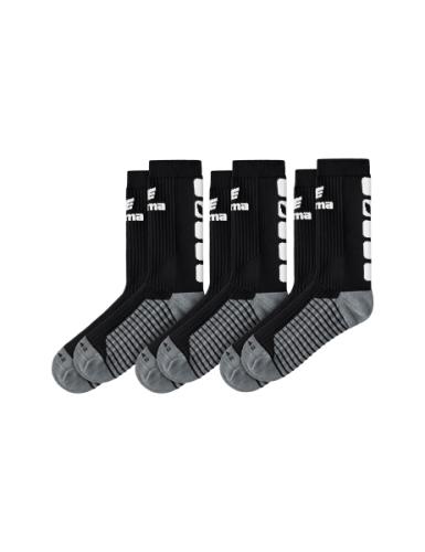 Erima 3-Pack CLASSIC 5-C Socken - schwarz/weiß (Grösse: 39-42) von Erima