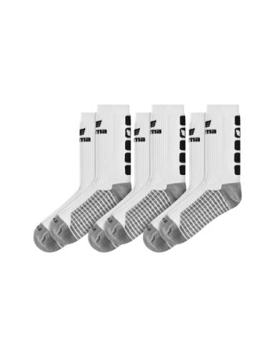 Erima 3-Pack CLASSIC 5-C Socken - weiß/schwarz (Grösse: 35-38) von Erima