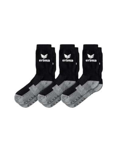 Erima 3-Pack Sportsocken - schwarz (Grösse: 31-34) von Erima