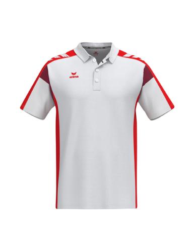 Erima CELEBRATE 125 Poloshirt function - weiß/rot (Grösse: XS) von Erima