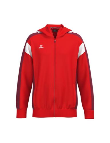 Erima CELEBRATE 125 Training Jacket with hood - rot/new bordeaux (Grösse: L) von Erima