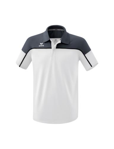 Erima CHANGE by erima Poloshirt - weiß/slate grey/schwarz (Grösse: XXL) von Erima