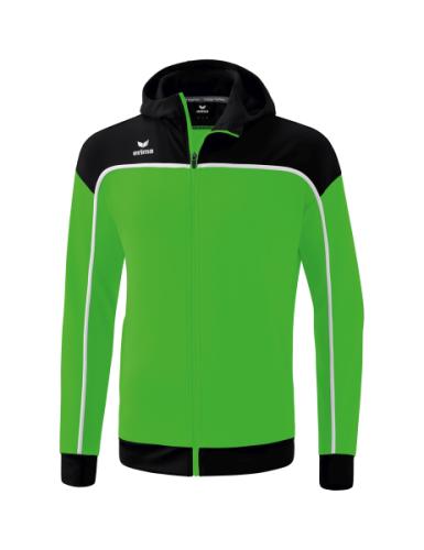 Erima CHANGE by erima Trainingsjacke mit Kapuze - green/schwarz/weiß (Grösse: M) von Erima