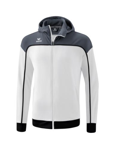 Erima CHANGE by erima Trainingsjacke mit Kapuze - weiß/slate grey/schwarz (Grösse: L) von Erima