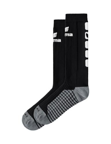 Erima CLASSIC 5-C Socken lang - schwarz/weiß (Grösse: 47-50) von Erima